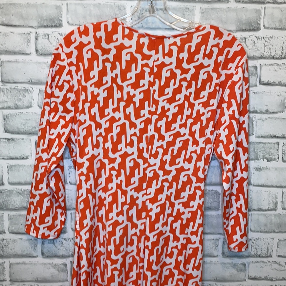 LAUNDRY By Design Faux Wrap Dress 12 - Picture 7 of 8